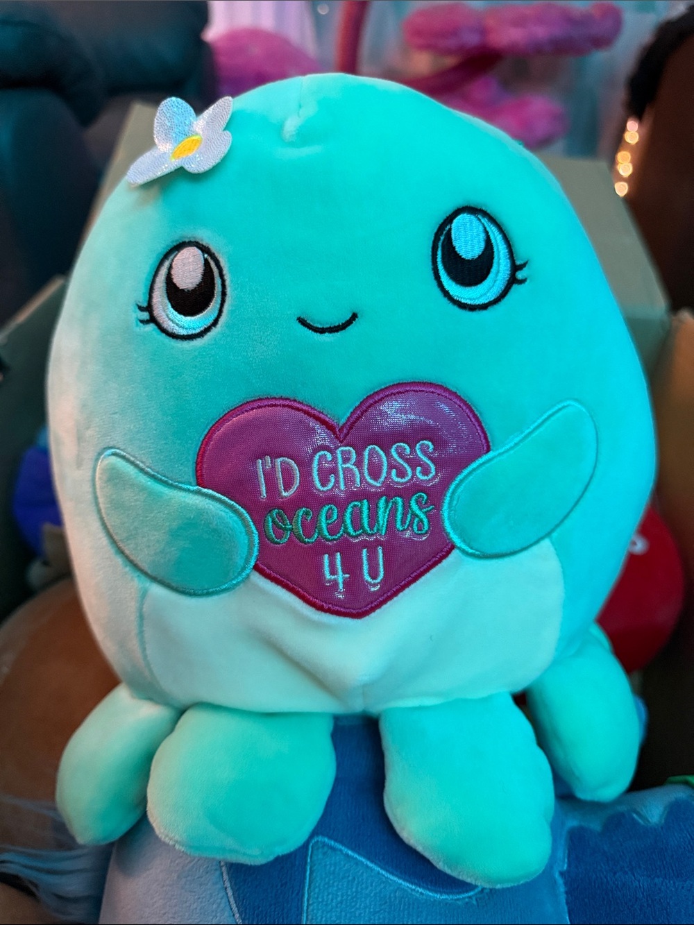 Squishmallows Olina the Octopus, Valentine's Day collection 2021, 8 inch